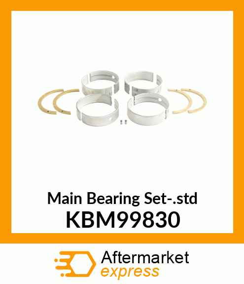 Main Bearing Set-.std KBM99830