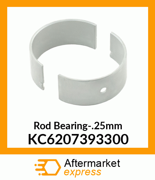 Rod Bearing-.25mm KC6207393300