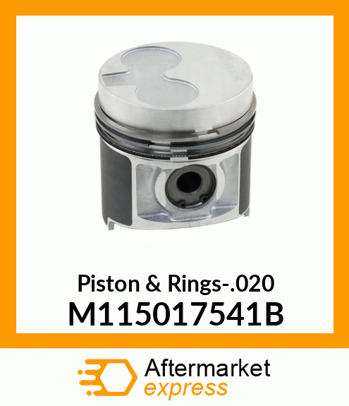 Piston & Rings-.020 M115017541B