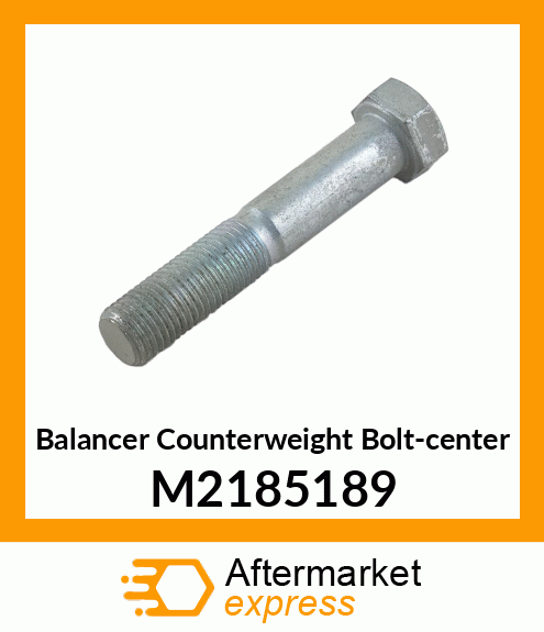 Balancer Counterweight Bolt-center M2185189