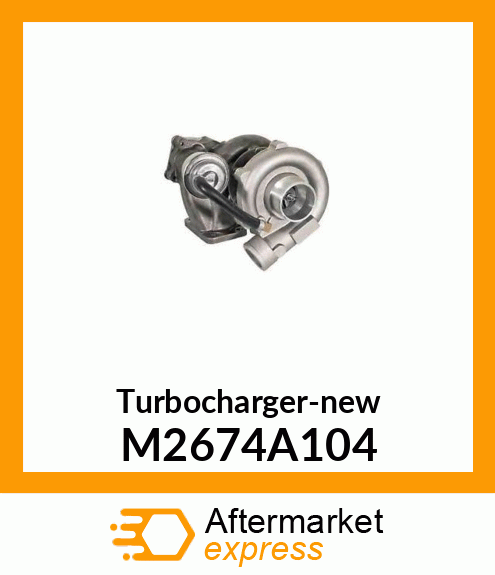 Turbocharger-new M2674A104