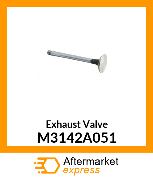 Exhaust Valve M3142A051