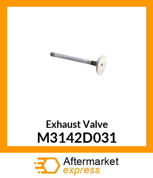 Exhaust Valve M3142D031