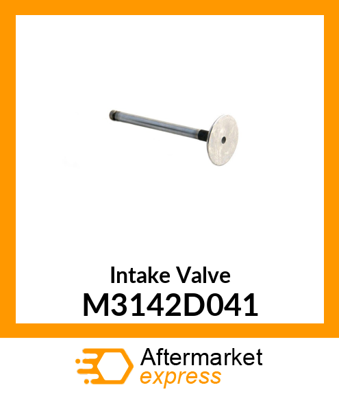 Intake Valve M3142D041