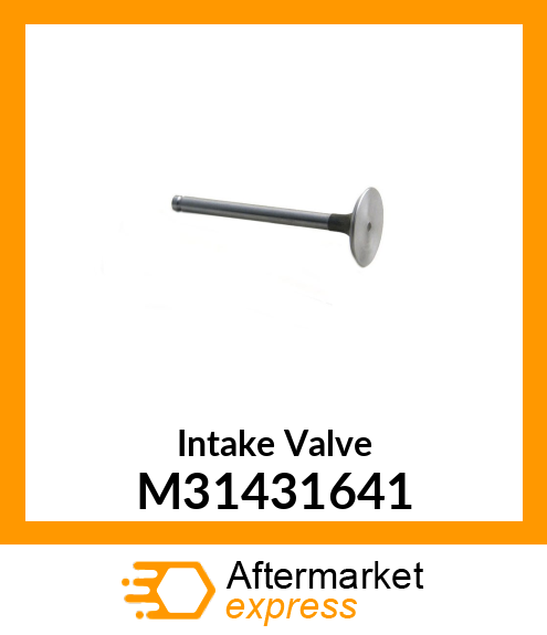 Intake Valve M31431641