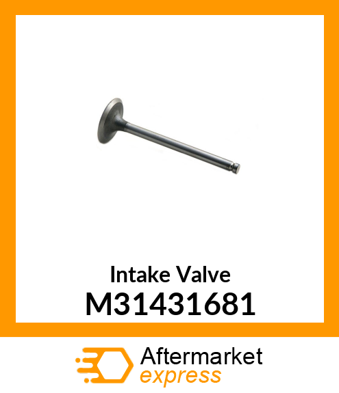 Intake Valve M31431681