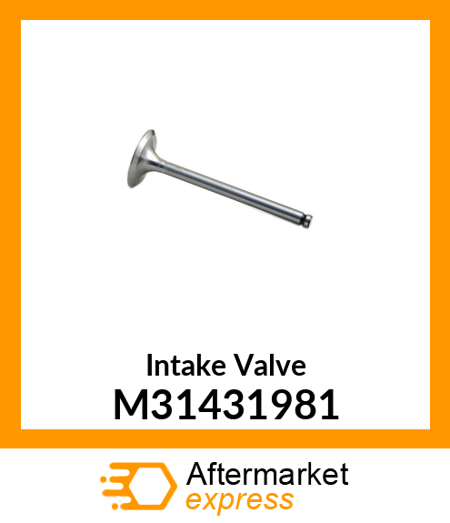 Intake Valve M31431981