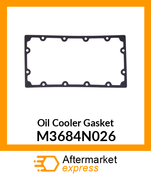 Oil Cooler Gasket M3684N026
