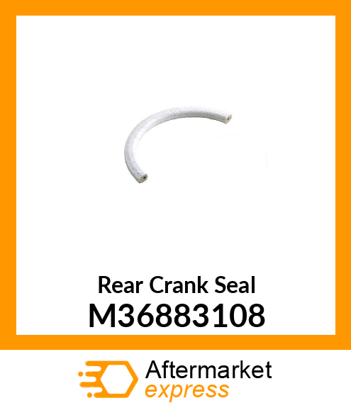 Rear Crank Seal M36883108