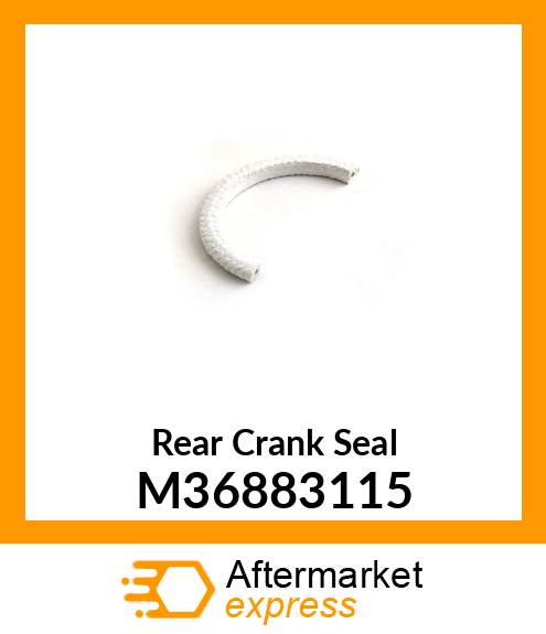 Rear Crank Seal M36883115