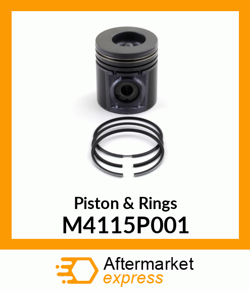 Piston & Rings M4115P001