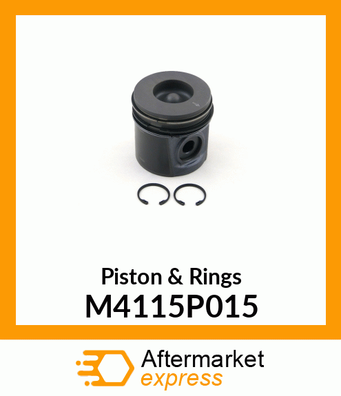 Piston & Rings M4115P015