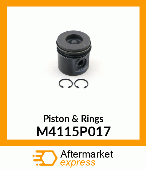 Piston & Rings M4115P017