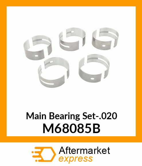 Main Bearing Set-.020 M68085B