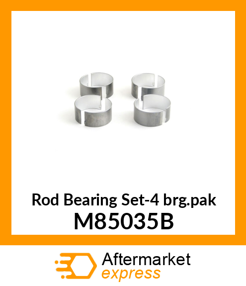 Rod Bearing Set-4 brg.pak M85035B