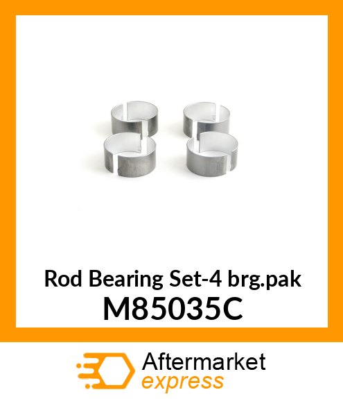 Rod Bearing Set-4 brg.pak M85035C