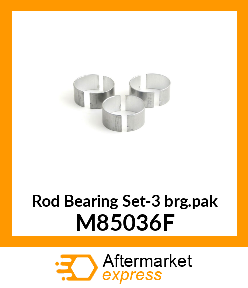 Rod Bearing Set-3 brg.pak M85036F