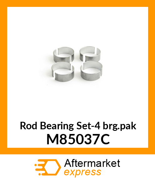 Rod Bearing Set-4 brg.pak M85037C