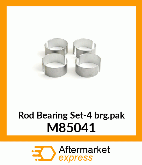 Rod Bearing Set-4 brg.pak M85041