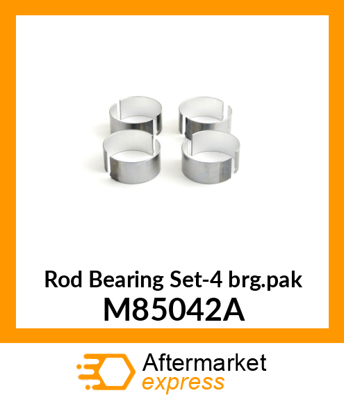 Rod Bearing Set-4 brg.pak M85042A