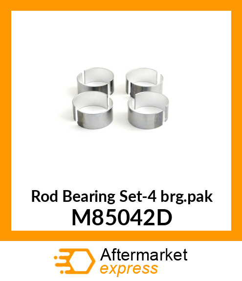 Rod Bearing Set-4 brg.pak M85042D