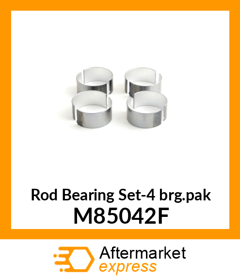 Rod Bearing Set-4 brg.pak M85042F