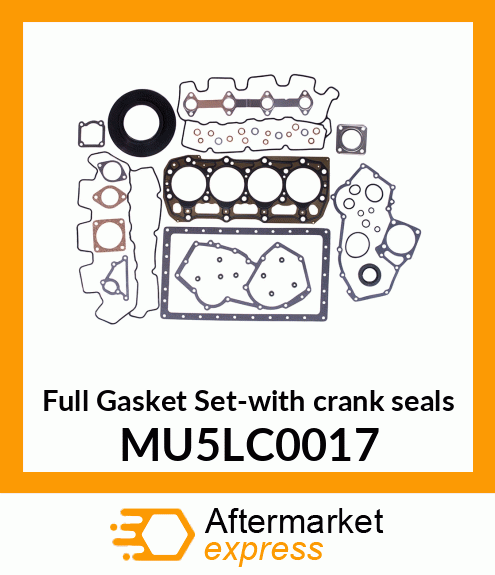 Full Gasket Set-with crank seals MU5LC0017