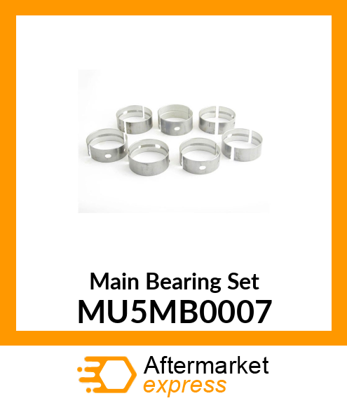 Main Bearing Set MU5MB0007