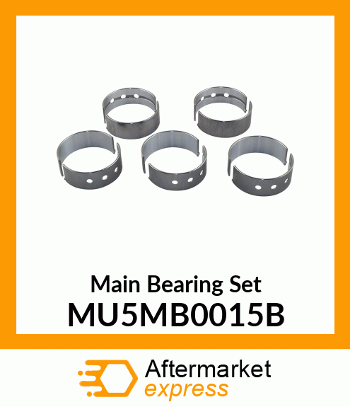 Main Bearing Set MU5MB0015B