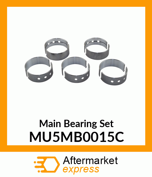 Main Bearing Set MU5MB0015C