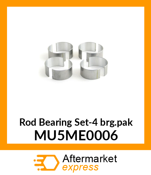 Rod Bearing Set-4 brg.pak MU5ME0006