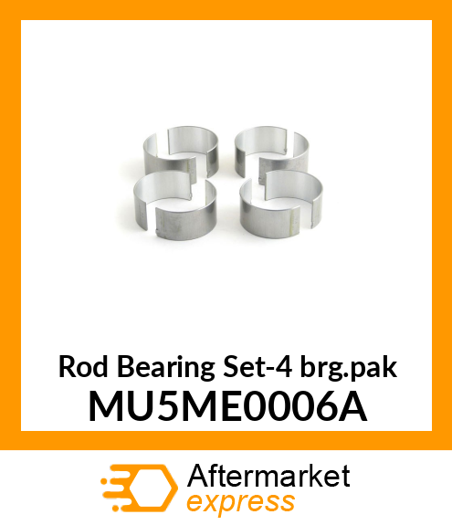 Rod Bearing Set-4 brg.pak MU5ME0006A