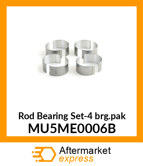 Rod Bearing Set-4 brg.pak MU5ME0006B