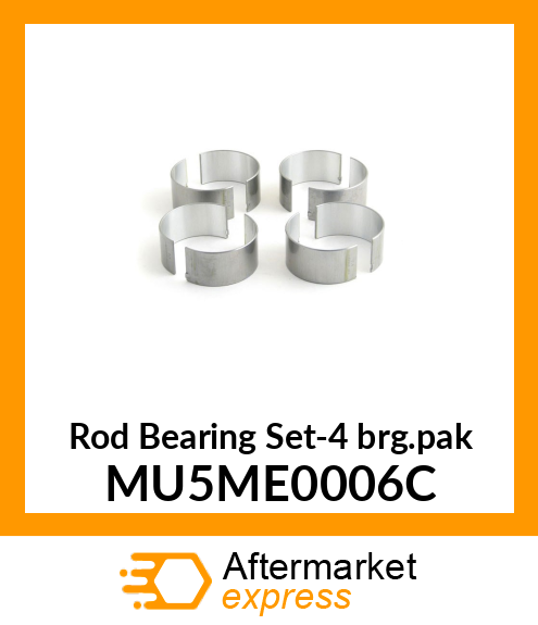 Rod Bearing Set-4 brg.pak MU5ME0006C