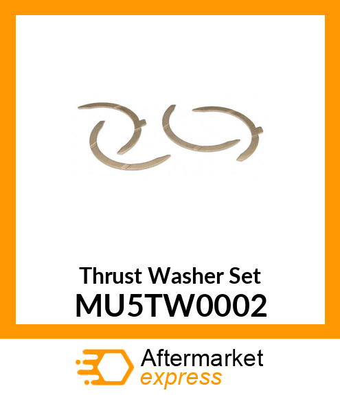 Thrust Washer Set MU5TW0002