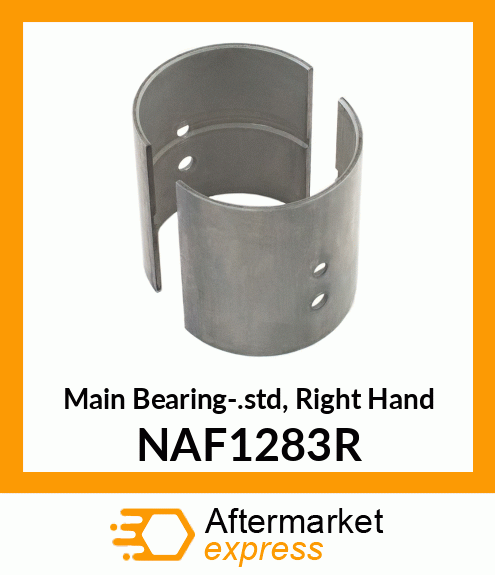 Main Bearing-.std, Right Hand NAF1283R