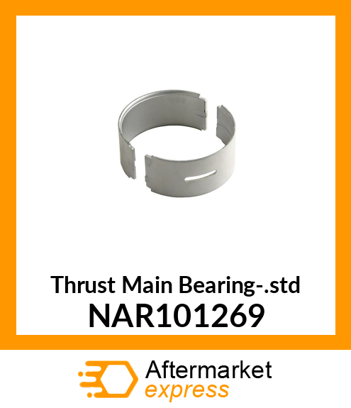 Thrust Main Bearing-.std NAR101269