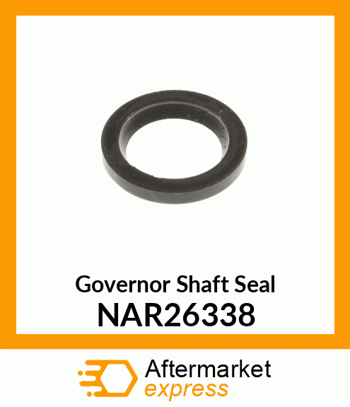 Governor Shaft Seal NAR26338