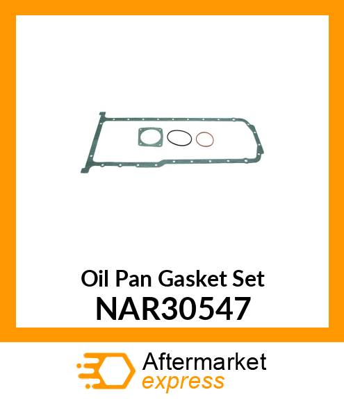 Oil Pan Gasket Set NAR30547