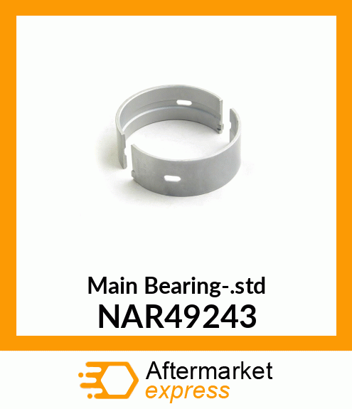 Main Bearing-.std NAR49243