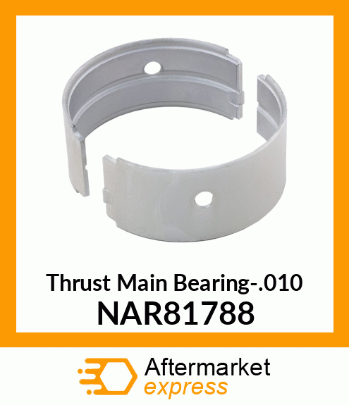 Thrust Main Bearing-.010 NAR81788