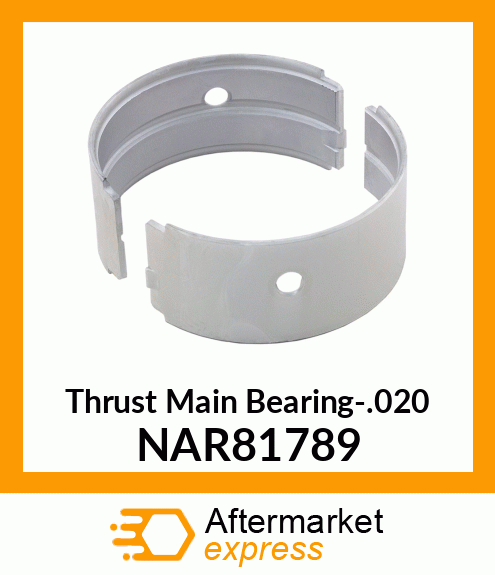 Thrust Main Bearing-.020 NAR81789