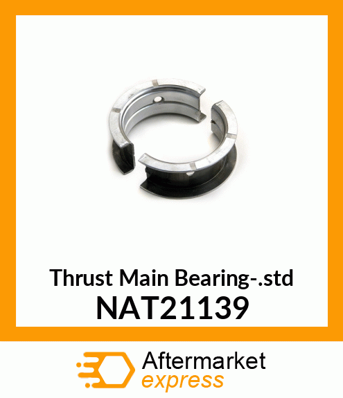 Thrust Main Bearing-.std NAT21139