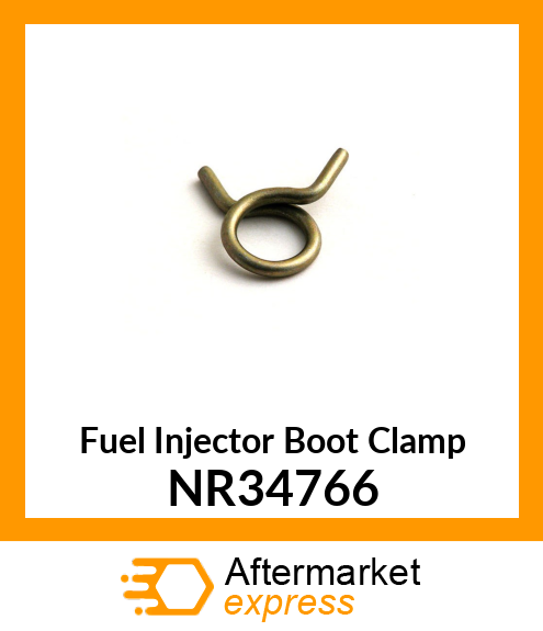 Fuel Injector Boot Clamp NR34766