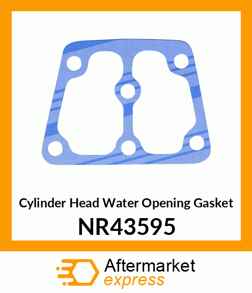 Cylinder Head Water Opening Gasket NR43595