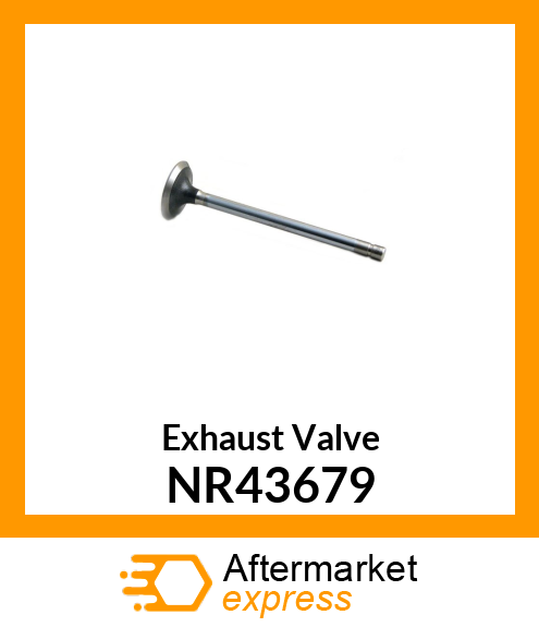 Exhaust Valve NR43679