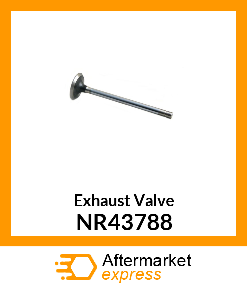 Exhaust Valve NR43788