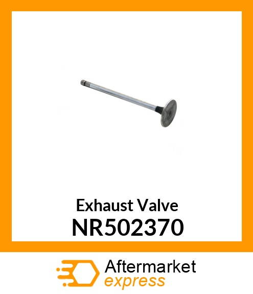 Exhaust Valve NR502370