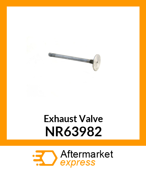 Exhaust Valve NR63982