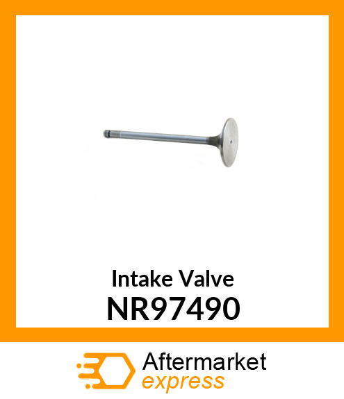 Intake Valve NR97490